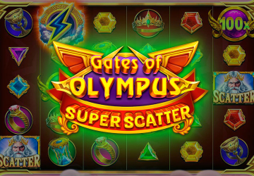 Слот Gates Of Olympus Super Scatter в казино 1Вин